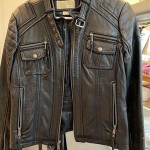 Michael Kors leather jacket